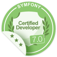 Symfony 7 Certified Developer (Expert) badge