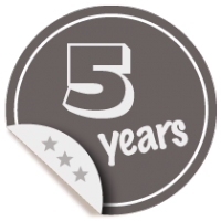 Five-year membership badge