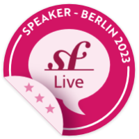 SymfonyLive Berlin 2023 Speaker badge